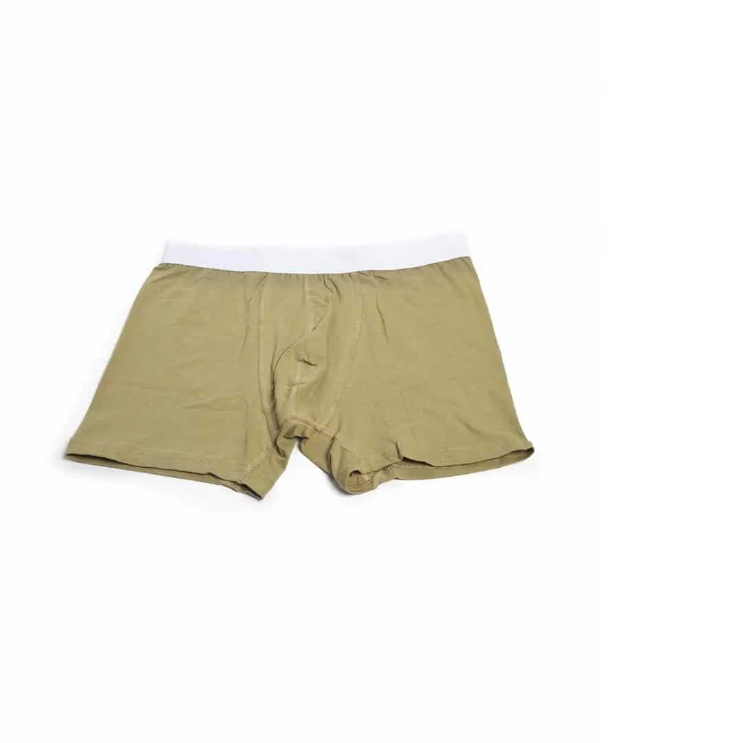 Slip Nano Yeşil Askeri Boxer - Yapışan Asker Boxerı
